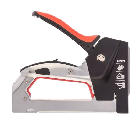 Степлер мебельный стальной быстрая загрузка тип скобы 53 4-14 мм PRO Matrix 40917 купить в Муравленко