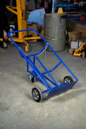 Тележка для металлических бочек TOR КБ-2 (250 пневмо+160 поворотное) 1023594 купить в Муравленко