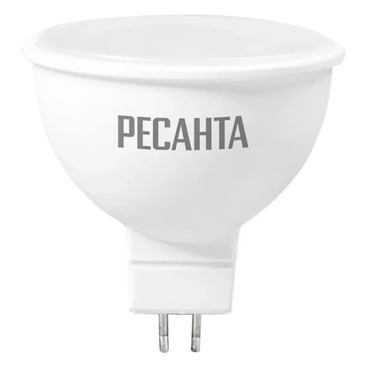 Лампа светодиодная РЕСАНТА LL-R-MR16-7W-230-3K-GU5.3 76/1/23 купить в Муравленко