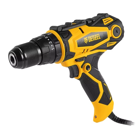 Дрель-шуруповерт сетевая ударная Denzel 26211, ISD-300-13 купить в Муравленко