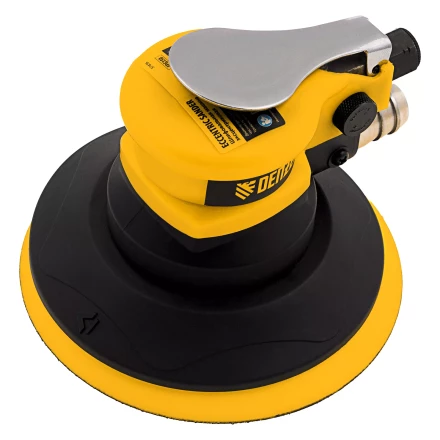 Эксцентриковая шлифовальная машина Denzel EPG150, 150 мм, 10000 об/мин, 5 мм, 160 л/мин 57476 купить в Муравленко