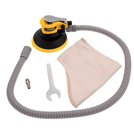 Эксцентриковая шлифовальная машина Denzel EPG150, 150 мм, 10000 об/мин, 5 мм, 160 л/мин 57476 купить в Муравленко