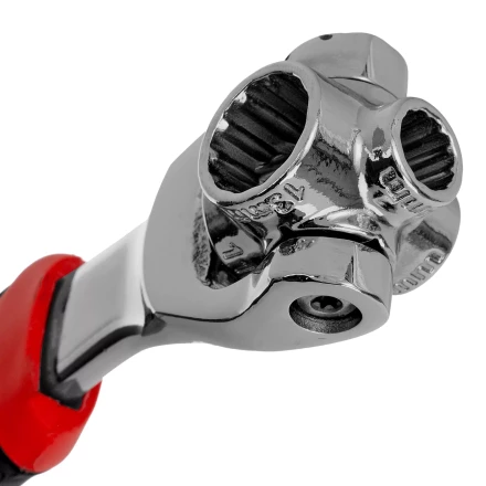 Ключ универсальный 48 в 1, СrV, 8-19мм, Spline Matrix 14999 купить в Муравленко