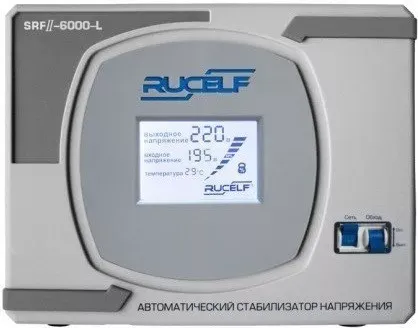 Стабилизатор напряжения RUCELF SRF.II-6000-L купить в Муравленко