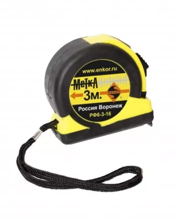 Рулетка 3м Метка Энкор 10105 купить в Муравленко