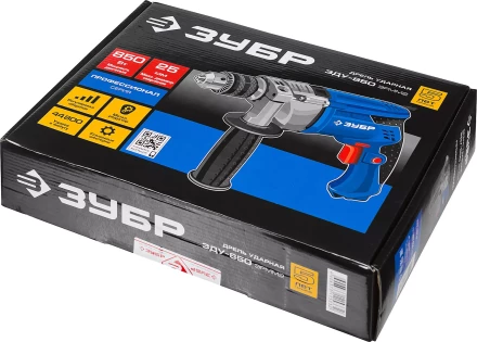 Дрель ударная ЗДУ-850 ЭРММ2 серия ПРОФЕССИОНАЛ купить в Муравленко