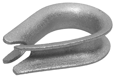 Коуш DIN 6899, оцинкованный, 3мм, 2 шт, ЗУБР Мастер 304496-03 304496-03 купить в Муравленко