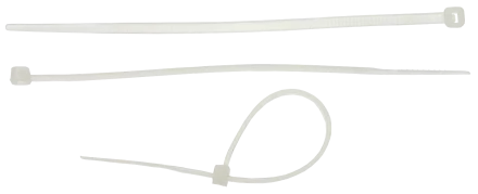 Кабельные стяжки белые КС-Б2 нейлоновые пакет серия ПРОФЕССИОНАЛ купить в Муравленко