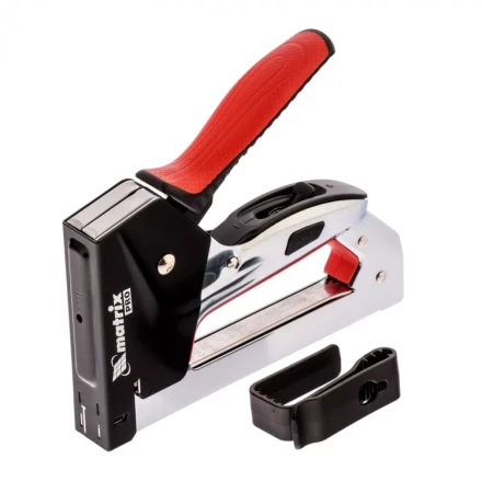 Степлер мебельный стальной тип 53 6-14 мм тип 300 14 мм тип 500 14 мм PRO Matrix 40918 купить в Муравленко