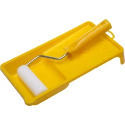 Набор STAYER Валик &quot;ПОРОЛОН&quot; МИНИ с ванночкой, 110мм 0544-10