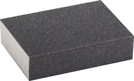 Губка шлифовальная ЗУБР &quot;ЭКСПЕРТ&quot; четырехсторонняя, SiC, средняя жесткость, Р120, 100х68х26 мм 35612-120 купить в Муравленко