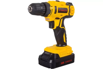 Дрель-шуруповерт Eurolux ДА-20/2Li 72/14/52 купить в Муравленко