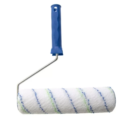 Валик "Водные краски", 250 мм, ворс 12 мм, D - 48 мм, D ручки - 6 мм, полиэстер Сибртех 80187 купить в Муравленко