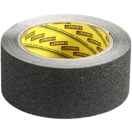 Клейкая лента, STAYER Profi 12270-50-05, противоскользящая, 50мм х 5м 12270-50-05 купить в Муравленко