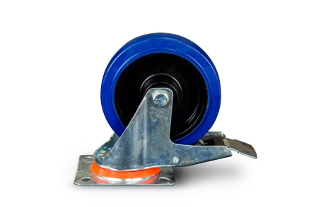 Колесо поворотное резина SRCLb 63 160 мм с тормозом (N) 1024209 купить в Муравленко