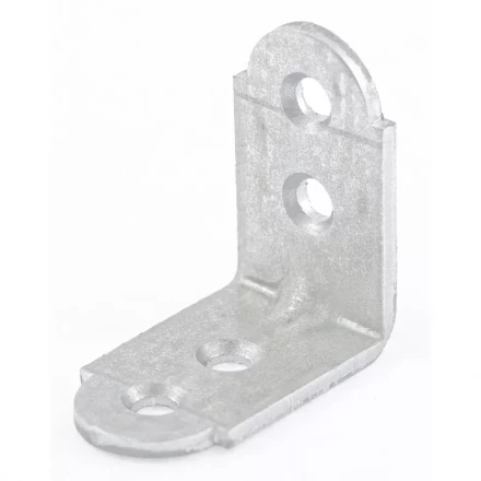 Уголок мебельный  усиленный, 2,0 мм, 30х30х16 мм, цинк  СИБРТЕХ Россия 46513 купить в Муравленко