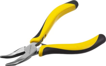 Тонкогубцы STAYER &quot;MASTER&quot; изогнутые &quot;HERCULES&quot; &quot;MINI&quot;, 120мм 2218-3_z03 купить в Муравленко