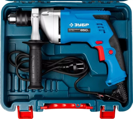 Дрель ударная + кейс ЗДУ-850 ЭРМКМ2 серия ПРОФЕССИОНАЛ купить в Муравленко