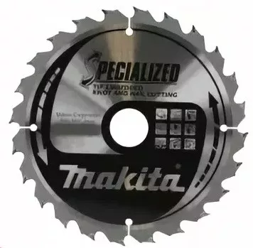Диск пильный Makita, 260х30/15,88х2,3мм,60 зуб,для дерева B-29240 купить в Муравленко