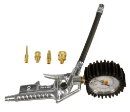 Пистолет для подкачки шин универсальный (4 насадки) 0704000601 Elitech