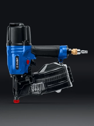 ЗУБР CSN-65, пневматический обшивочный нейлер для барабанных гвоздей ЗУБР CSN (38-65 мм), Профессионал (31922) купить в Муравленко