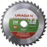 Диск пильный "Optimal cut" по дереву, 230х30мм, 36Т, URAGAN 36801-230-30-36 купить в Муравленко