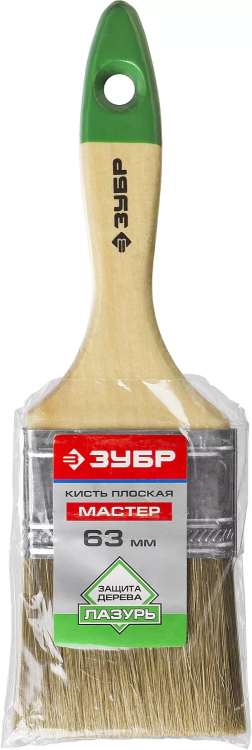 Кисти плоские ЛАЗУРЬ серия МАСТЕР купить в Муравленко