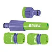 Набор для подключения шланга 3/4&quot; (распылитель 3 адаптера к распылителю)  PALISAD 65179 купить в Муравленко