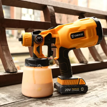 Краскопульт аккумуляторный DKSG20K2 DEKO, 063-4180 купить в Муравленко