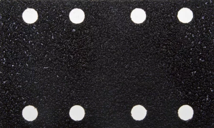 Лист шлиф. универс. URAGAN &quot;Оптимал. для тверд. пород дерева&quot; 8 отв. по линии, на липучке, для ПШМ, P40, 80х133мм, 10шт 907-22111-040-10 купить в Муравленко