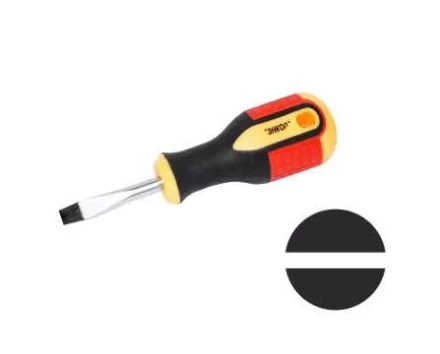 Отвертка шлиц. 1,2х6,5х38мм,трехкомп рук. 19614 купить в Муравленко