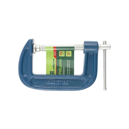 Струбцина G-образная,75 мм СИБРТЕХ 20582 купить в Муравленко