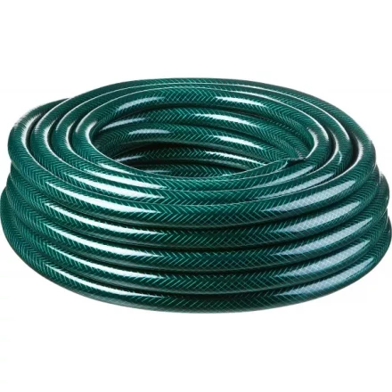 Шланг РОСТОК КЛАССИК поливочный, 8 атм., армированный, 3-х слойный, 1&quot;х25м 40308-1-25 купить в Муравленко