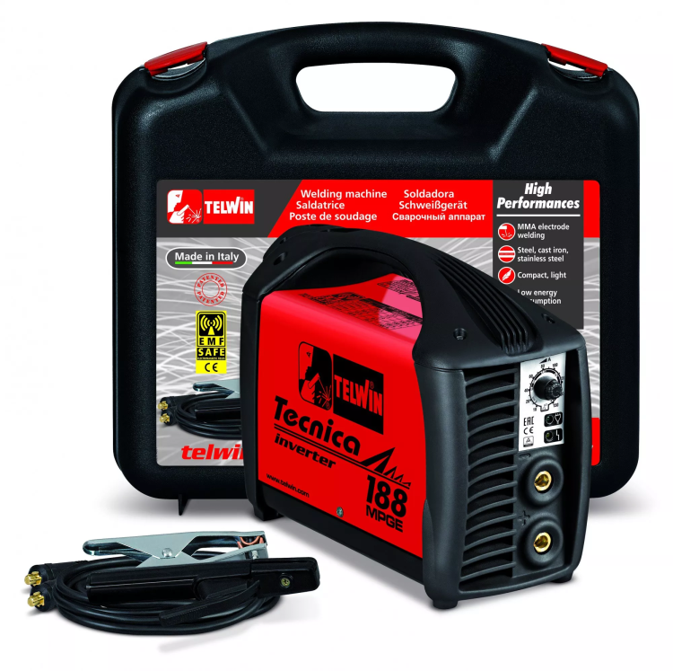 Сварочный аппарат TECNICA 188 MPGE ACX  PLASTIC C CASE Telwin купить в Муравленко