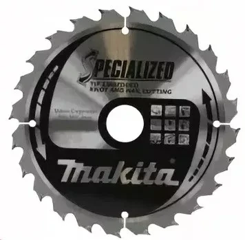 Диск пильный Makita, х355х30х3мм, 60 зуб,для дерева с гвоздями B-31463 купить в Муравленко