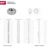 Гайка ГОСТ 5927-70, M14, 2 шт, кл. пр. 6, оцинкованная, ЗУБР 303556-14 купить в Муравленко