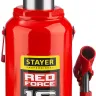 Домкрат гидравлический бутылочный "RED FORCE", 16т, 230-460 мм, STAYER 43160-16 43160-16_z01 купить в Муравленко