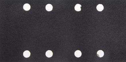 Лист шлиф. универсал. URAGAN &quot;Оптимален для твердых пород дерева&quot; 8 отверстий по линии, для ПШМ, P120, 80х166мм, 10шт 907-22101-120-10 купить в Муравленко