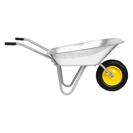 Тачка садовая, грузоподъемность 90 кг Сибртех 689614, оцинк. рама, объем 65 л купить в Муравленко