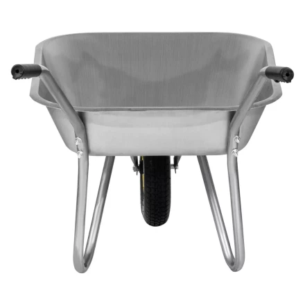 Тачка садовая, грузоподъемность 90 кг Сибртех 689614, оцинк. рама, объем 65 л купить в Муравленко