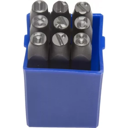 Клейма ЗУБР цифровые арабские, шрифт 8мм 21501-08_z01 купить в Муравленко