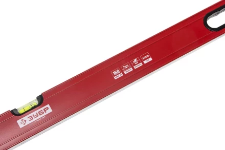 Уровень ЗУБР &quot;МАСТЕР&quot; &quot;УС - 5&quot; коробчатый усиленный, фрезерованный, 3 глазка, крашенный, с ручками, 150см 34585-150 купить в Муравленко