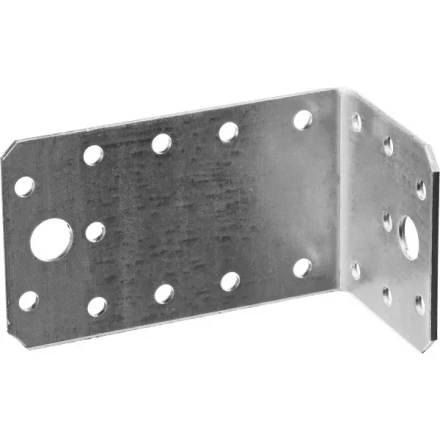 Крепежный уголок ЗУБР &quot;МАСТЕР&quot; асимметричный, 65х50х130мм, 1шт 310156-65 купить в Муравленко