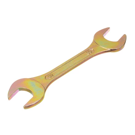 Набор ключей рожковых Сибртех 15281, 6-32 мм, 12 шт, желтый цинк купить в Муравленко