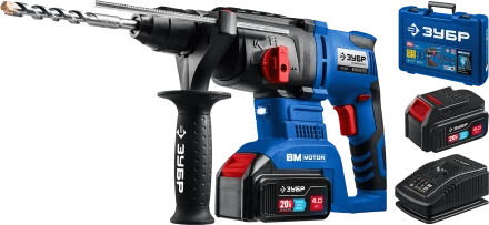 Бесщеточный перфоратор, 2 АКБ T7 (4 Ач), в кейсе PB-260-42 серия «ПРОФЕССИОНАЛ» купить в Муравленко