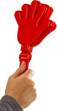 Ладошка-хлопушка болельщика пластиковая, ЗУБР 69999 купить в Муравленко