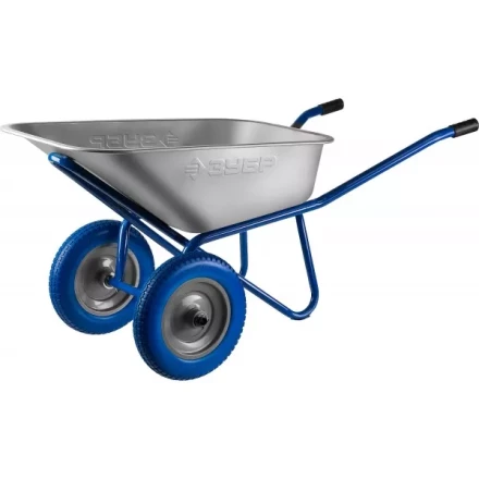 Тачка ЗУБР &quot;ПРОФЕССИОНАЛ&quot; строительная двухколесная, 110л, грузоподъемность 240 кг 39911_z01 купить в Муравленко