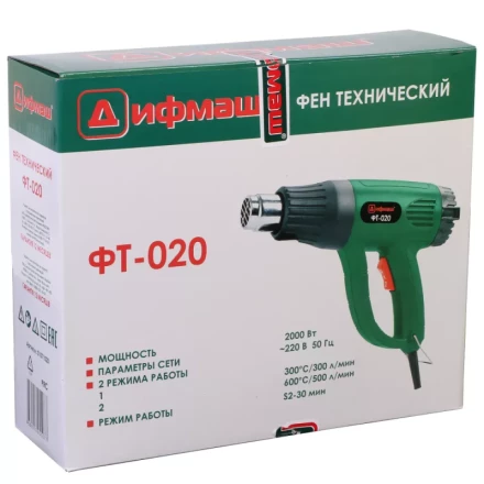 Строительный фен Дифмаш ФТ-020 купить в Муравленко