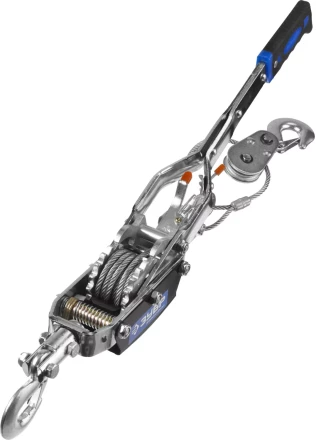 Лебедка ручная рычажная ЗУБР &quot;ПРОФЕССИОНАЛ&quot;, тросовая, 4 т, 3 м, в сумке 43105-4-K купить в Муравленко