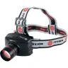 Фонарь наголовный Zoom 3W LED CRE Q5 160 Лм 100 м 3 режима 100% - 50% - стробоскоп 3хААА Stern 90567 купить в Муравленко